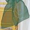 10 Pieces Hunter Green Organza Chair Sashes 8"x108" Holly Green Wedding & Event Decor